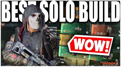 The Division Best Solo Build You Need Insane Survivalbility Damage