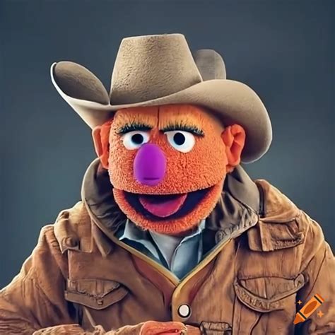 Yellowstone Tv Show Sesame Street Characters On Craiyon