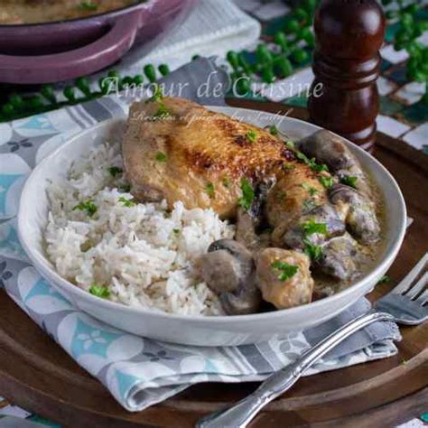 Recette De Fricassée De Poulet Facile Les Recette De A à Z