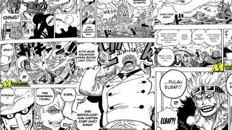 Spoiler Manga One Piece Bajak Laut Topi Jerami Kabur Dari Pulau