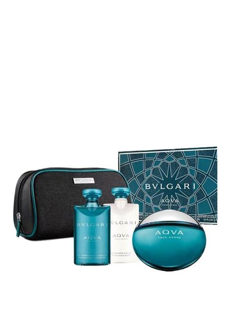 Bvlgari Set Cadou Bvlgari Aqva Apa De Toaleta Ml Gel De Dus