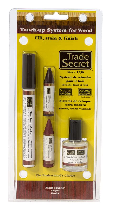 Touch Up System For Wood Trade Secret