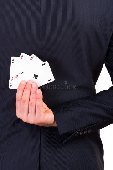 Man Holding Playing Cards Back Stock Photos Free And Royalty Free Stock