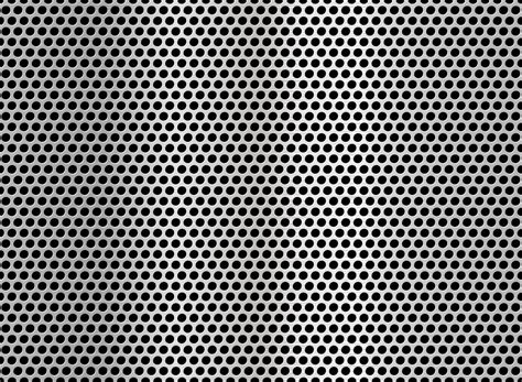 Perforated Metal Panel Texture