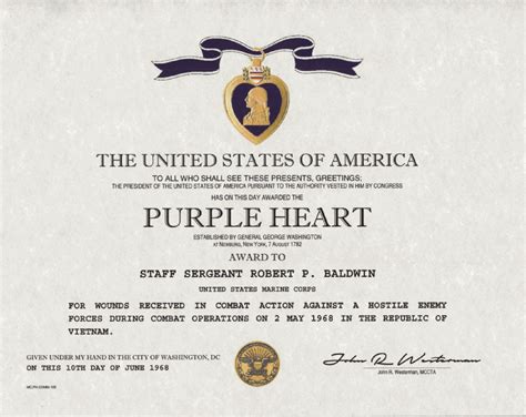 how to get a purple heart
