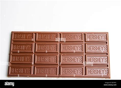 Hershey Milk Chocolate Candy Bar Stock Photo Alamy