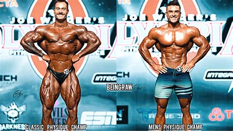 Cbum Classic Physique Champ Vs Ryan Terry Mens Physique Champ