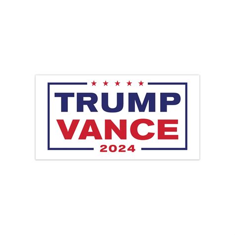 Trump Vance 2024 Bumper Sticker