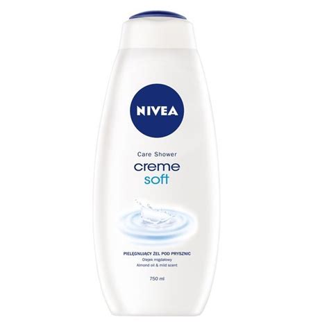 NIVEA Creme Soft Care Shower Pielęgnujący Żel Pod Prysznic 750ml