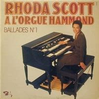 À l orque Hammond Ballades N1 by Rhoda Scott Album Reviews