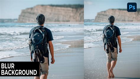 How To Easily Blur Background In Photoshop Mypstips