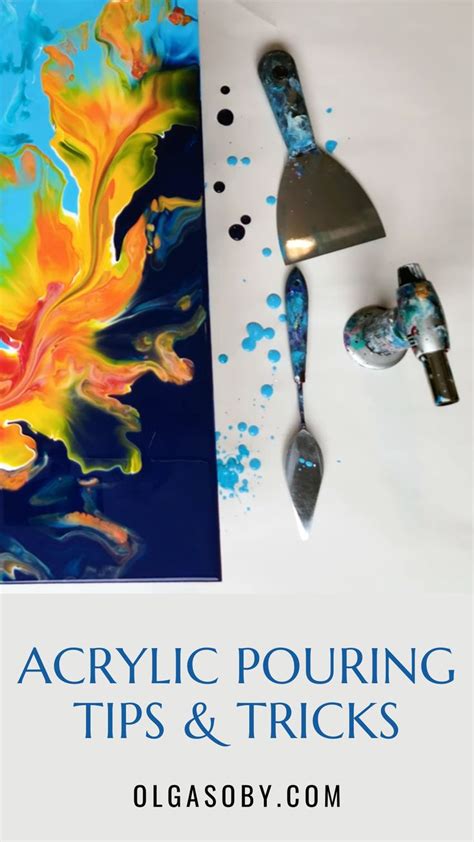 Pour Painting Supplies Guide By Olga Soby I Fluid Art Supplies