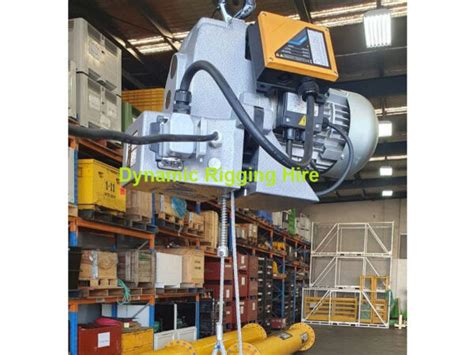 Tractel Minifor Wire Rope Hoist Hire Melbourne