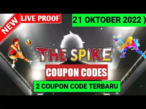 Coupon The Spike Hari Ini Oktober Kode Kupon The Spike