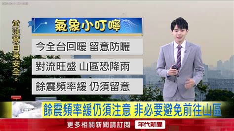 年代氣象／今起熱如夏！ 北部回暖、中南部恐飆34度生活 年代新聞