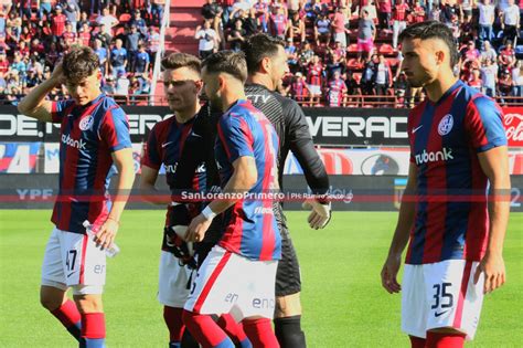 ¿cómo Quedó San Lorenzo En La Clasificación A La Copa Después De La Derrota San Lorenzo De