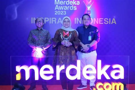 Kemnaker Terima Penghargaan Merdeka Awards Antara News