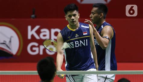 Dipaksa Main Tiga Set Hendra Ahsan Akui Keunggulan Pramudya