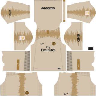 Kits PSG Dream League Soccer 2019 DLS Mejoress