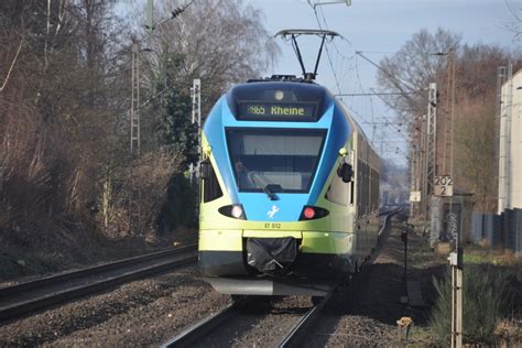 RHEINE Kreis Steinfurt 18 01 2014 ET 012 Der Westfalenbahn Als RB