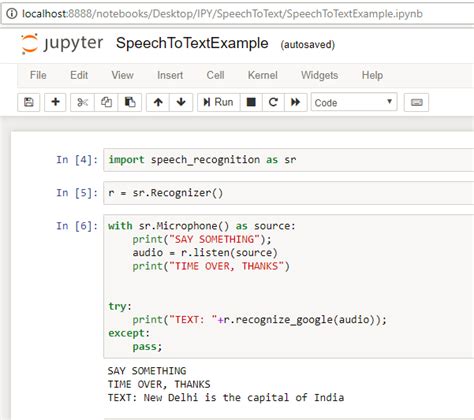 Speech To Text — Python Converting Speech To Text Is Very Easy By Rahul Vaish Medium