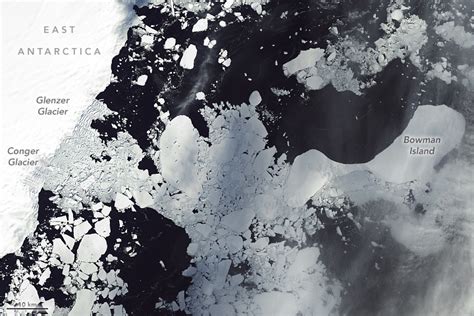 Ice Shelf Collapse In East Antarctica