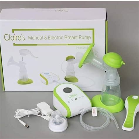 Jual Claire S Manual Electric Breast Pump In A Pompa Asi Shopee