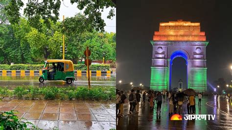 Weather Update Heavy Rainfall In Parts Of Delhi Noida Yellow Alert