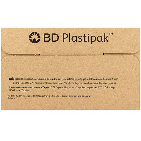 Bd Plastipak Tuberkulinspritze Ml Mit Kan Le St Ck Pzn