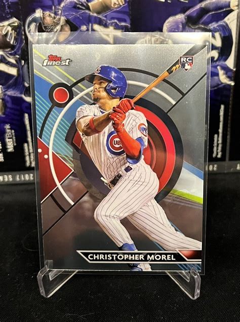 2023 Topps Finest Christopher Morel 46 Rookie Card Rc Chicago Cubs Ebay