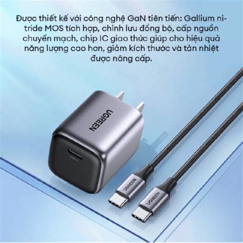 C S C Nhanh Nexode Gan Ii W Usb C Ugreen H Tr Qc Pd