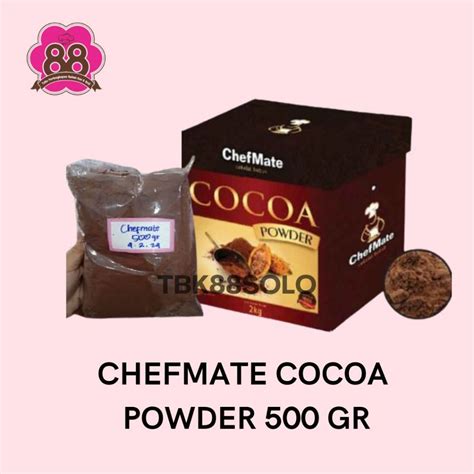 Jual Chefmate Cocoa Powder Coklat Bubuk Repack Gr Shopee Indonesia