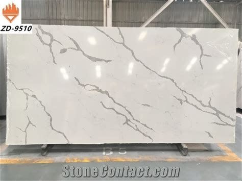 Black Veins Calacatta Quartz Stone Slab From Malaysia StoneContact