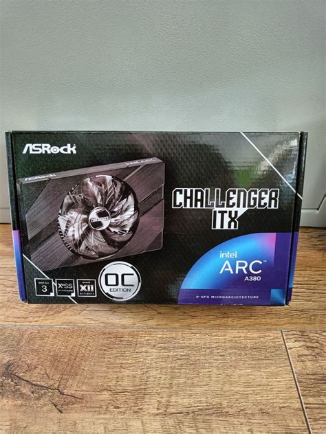 Karta Graficzna Asrock Intel Arc A380 Challenger Itx Oc 6gb Gddr6 Nowa Włocławek • Olx Pl