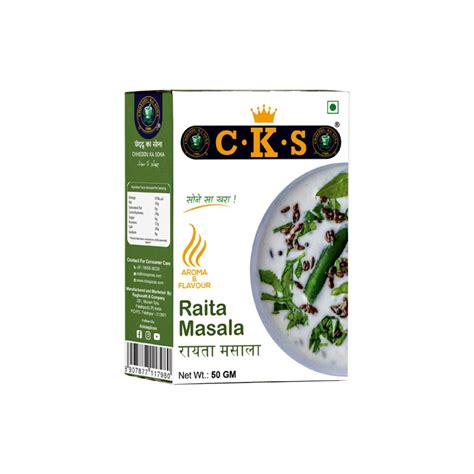 G C K S Raita Masala Powder At Rs Piece Blended Spices In