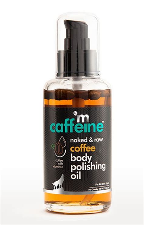 Mcaffeine Naked Raw Coffee Body Polishing Oil Ml