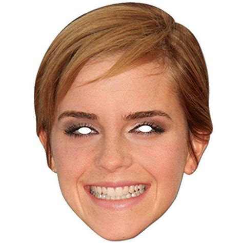 Emma Watson Face Mask Modo Creations Mask Party Mask Average Face