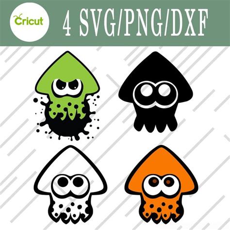 Splatoon Svg Splatoon Bundle Svg Png Dxf Cutting File Inspire Uplift