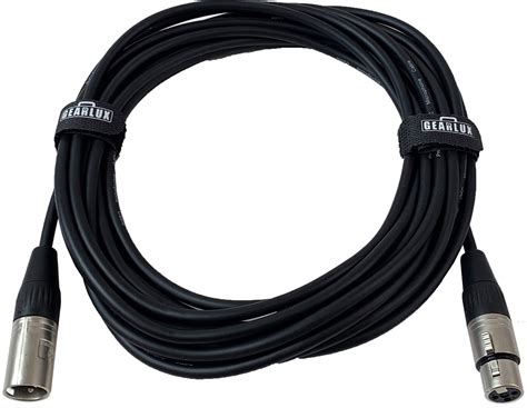 Snapklik Gearlux XLR Microphone Cable Fully Balanced Male To