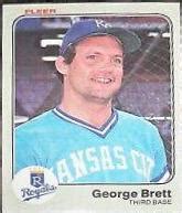 George Brett 108 Prices 1983 Fleer Baseball Cards