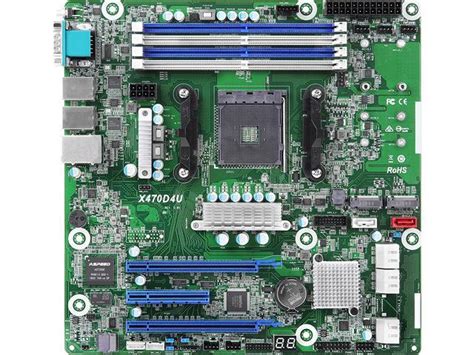 AsRock Rack X470D4U2 2T BULK Micro ATX Server Motherboard Newegg