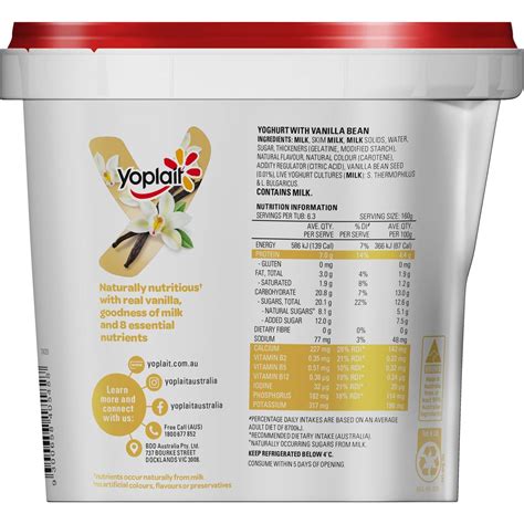 Yoplait Yoghurt Nutrition Australia Besto Blog