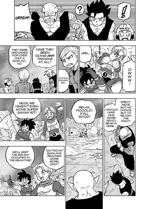 Dragon Ball Super Manga In Dragon Ball Super Manga Dragon Ball