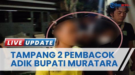 Ditangkap Ini Tampang Pembacok Adik Bupati Muratara Polda Sumsel