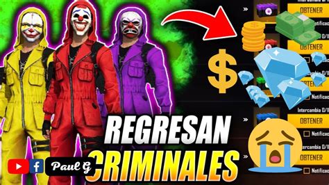 El Criminal Mas Caro Y El Evento Mas Estafador De Garena Free Fire