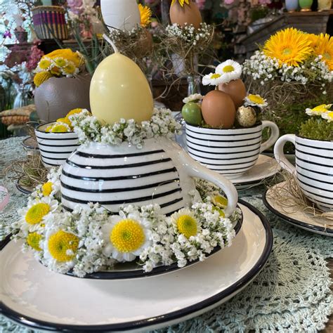 Blumige Tischdeko F R Ostern Kreativ Ard Buffet Tv