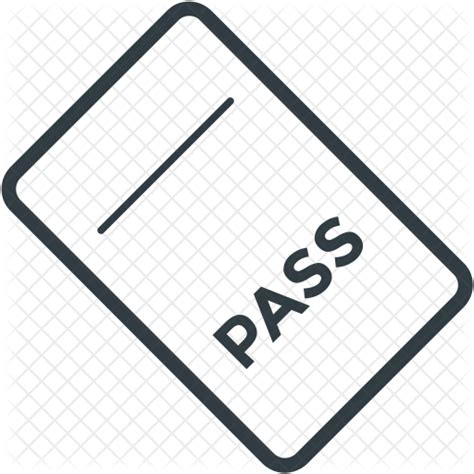 Pass Icon 57602 Free Icons Library