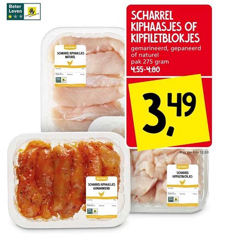 Scharrel Kiphaasjes Of Kipfiletblokjes Aanbieding Bij Jan Linders