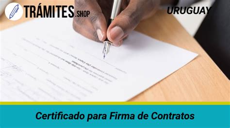 Certificado Para Firma De Contratos Requisitos Pasos Y M S