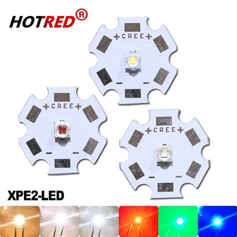 Pcs Cree Xlamp Xpe Xp E R Cold White Warm White Neutral White Red